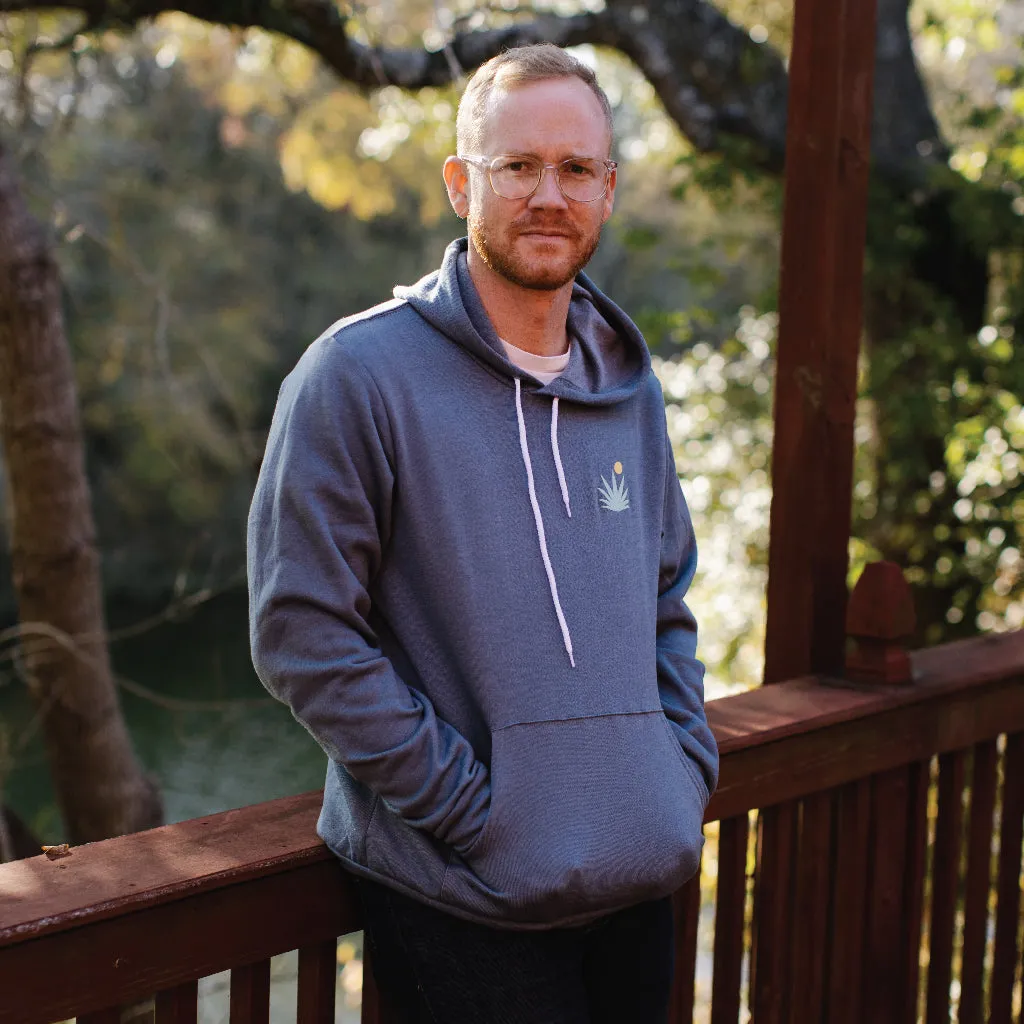 Sendero Provisions Retroscape Hoodie Agave in Athletic Slate