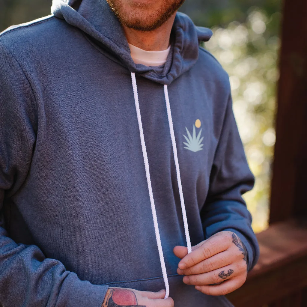 Sendero Provisions Retroscape Hoodie Agave in Athletic Slate