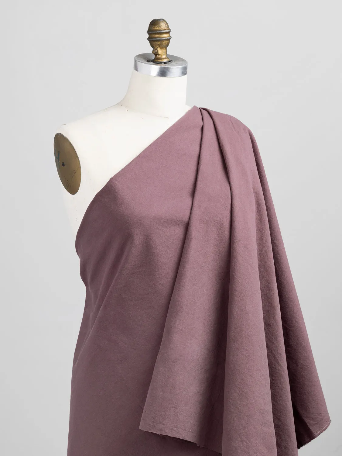 Substantial Organic Cotton Broadcloth - Dusty Mauve