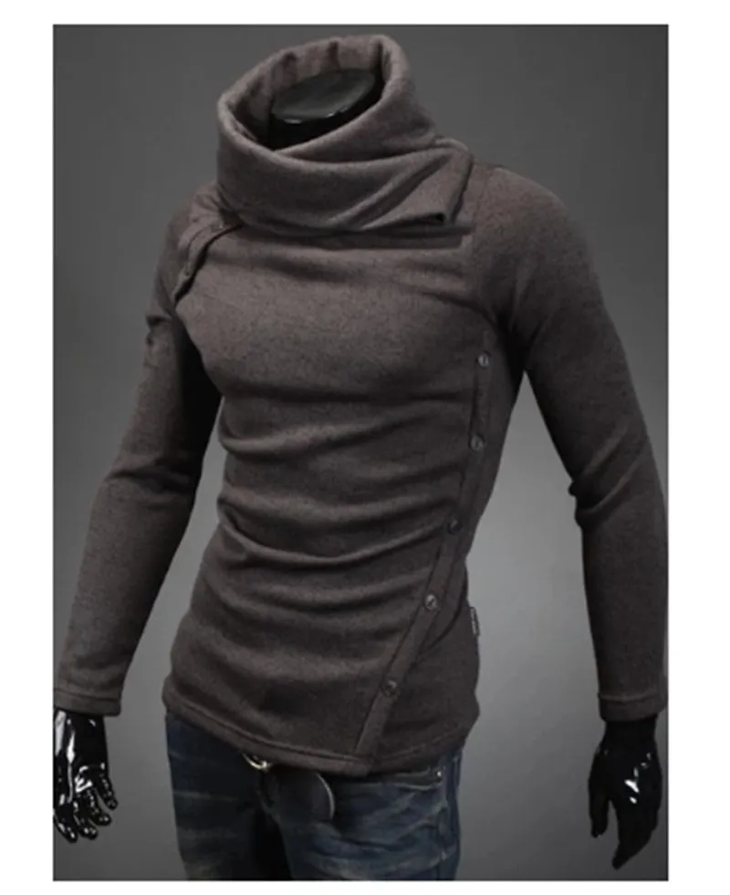 Turtleneck Sweaters For Men Arm Long Sleeves