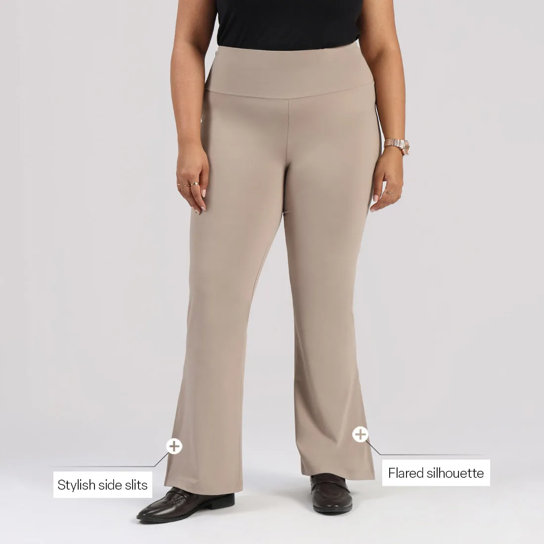 Ultimate Slit Flare Pants - Lite