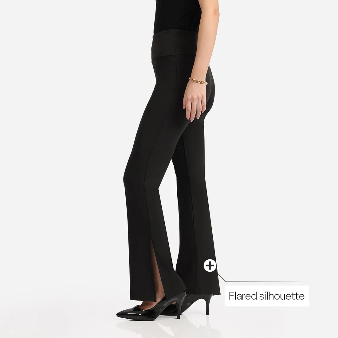 Ultimate Slit Flare Pants - Lite