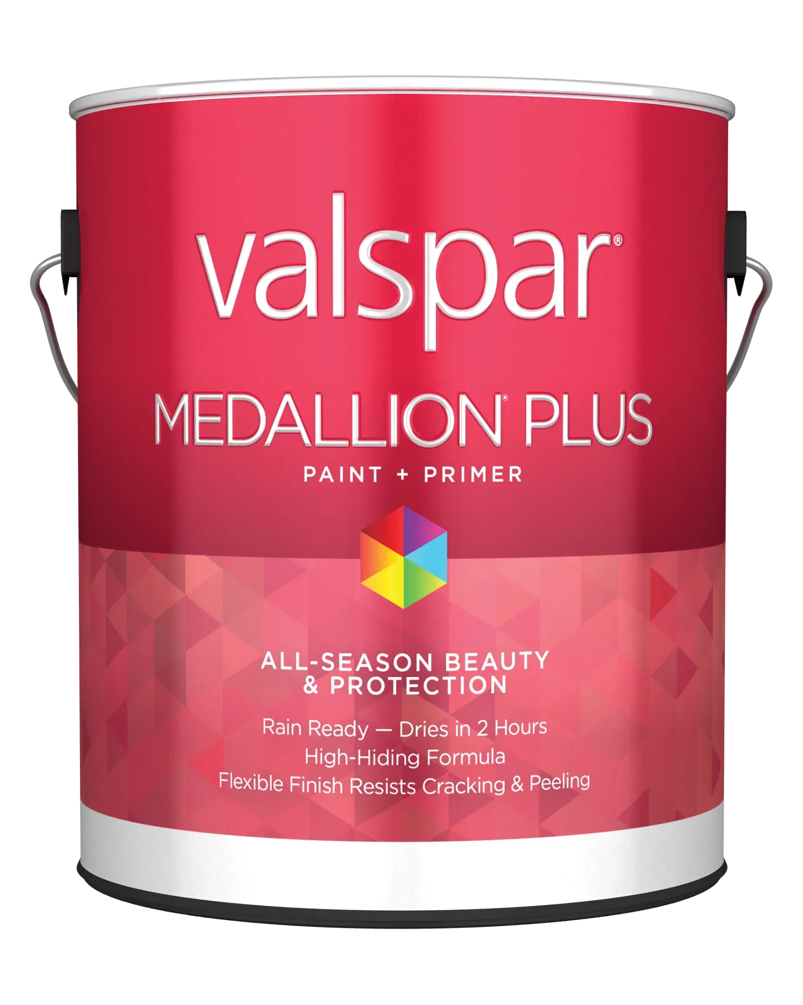 Valspar® Medallion® Plus Exterior Paint   Primer Flat 1 Gallon White Base