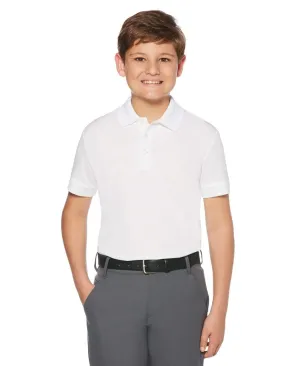 Youth Micro Hex Polo